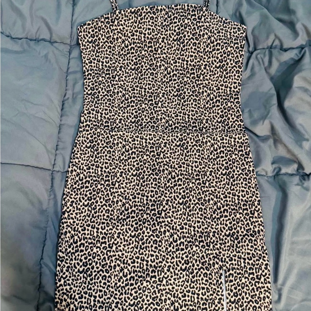 Stylish Leopard Print Dress